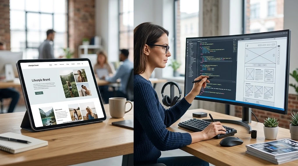 AI Website Builders vs Professional Developers: Who Wins?