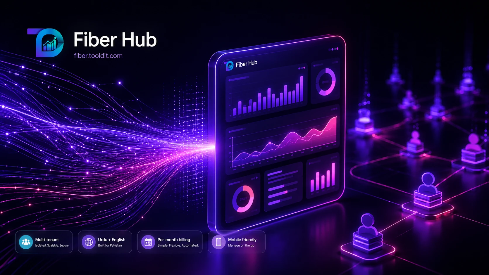 Fiber Hub — ISP Billing & Customer Management SaaS