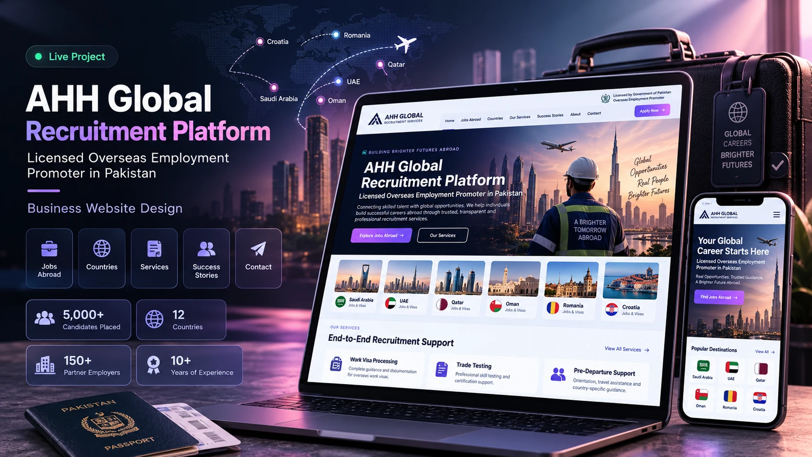 AHH Global — Overseas Employment & Recruitment Platform